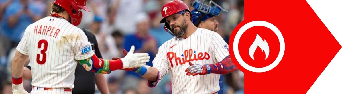 Schwarber, Harper net rare feat taken in Rochester, N.Y. (Hot Button)